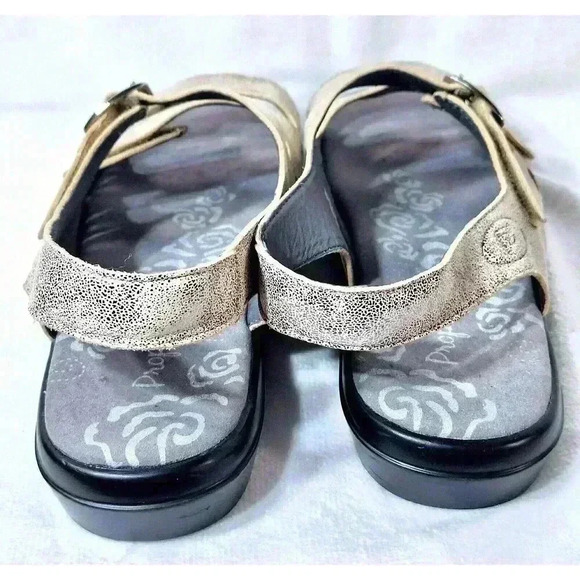 Propet‎ Women's Breeze Walker Sandal Pearl Pewter Size 10.5 - Picture 3 of 9